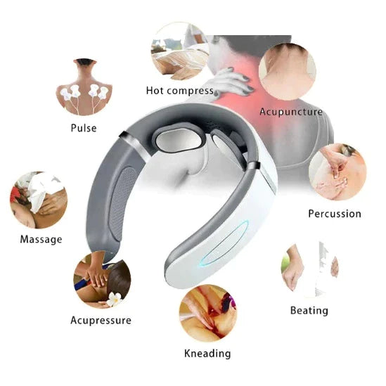 Massageador Inteligente de Pescoço e Ombro