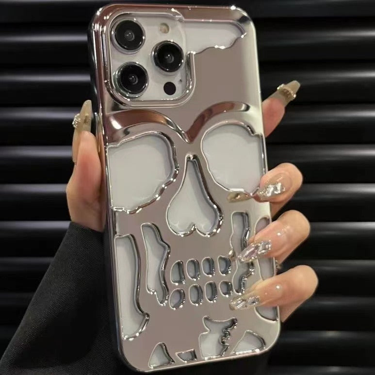 Capa para Iphone Ghostface 3D resistente a choque