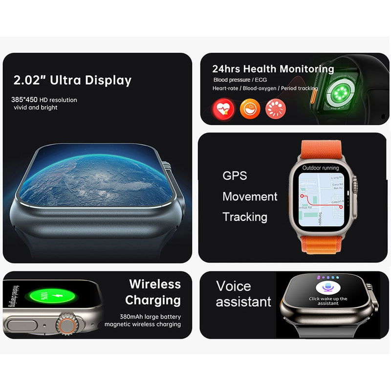 NOVO Smart Watch Ultra Series 8 NFC 49MM