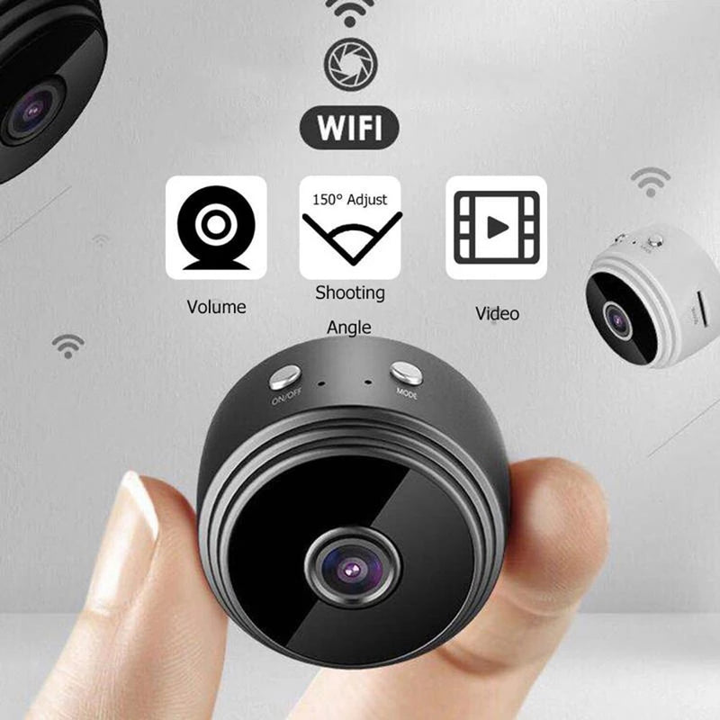 Mini câmera 1080P HD IP câmera wifi câmera de vigilância.