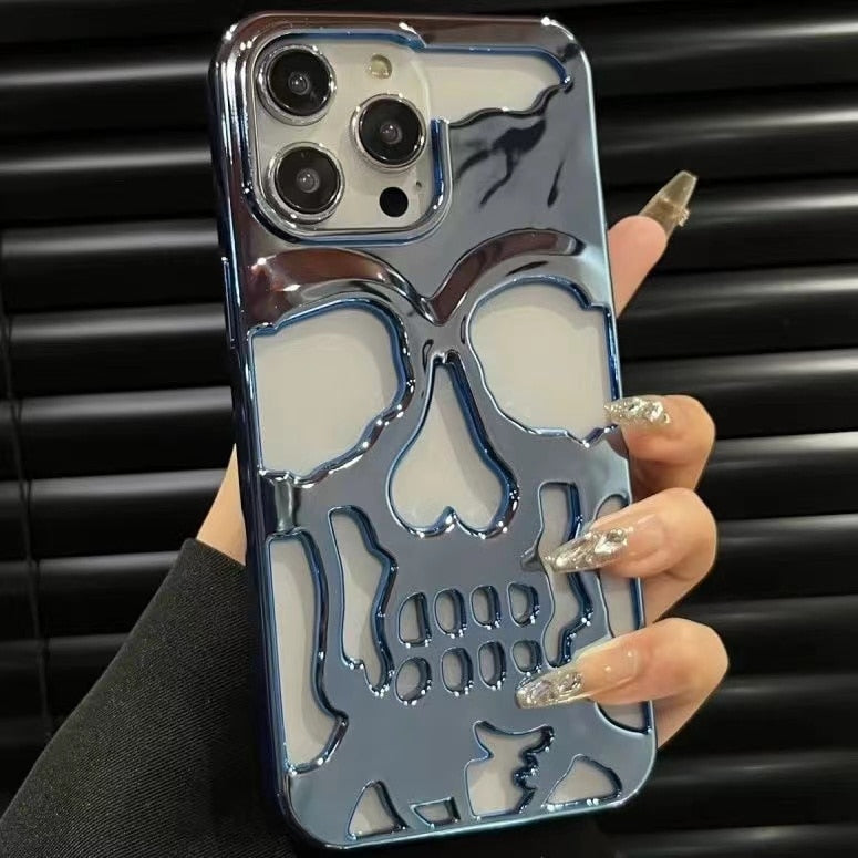 Capa para Iphone Ghostface 3D resistente a choque