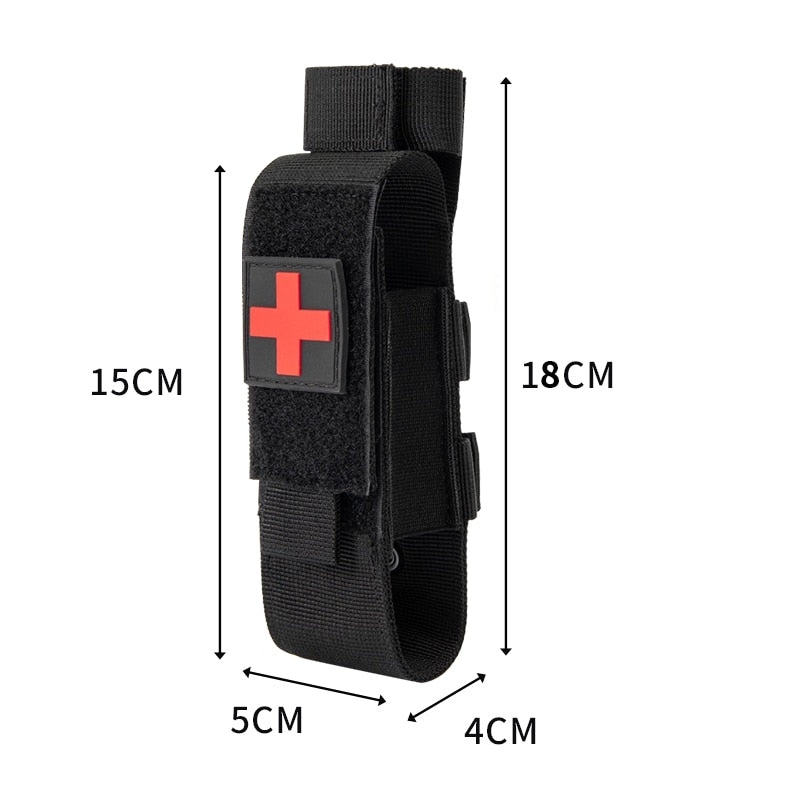 Kit tático Militar de Primeiros Socorros, Torniquete
