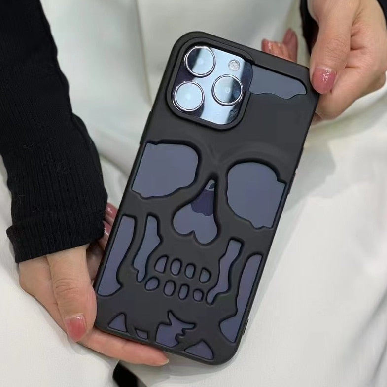 Capa para Iphone Ghostface 3D resistente a choque
