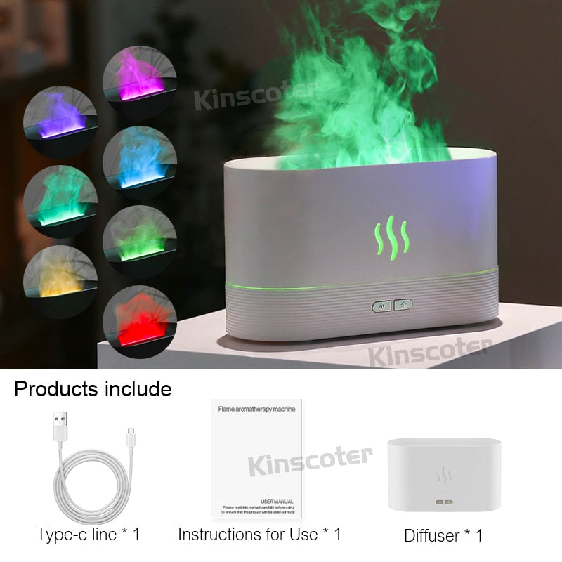 Difusor de Aroma Kinscoter Umidificador de Ar.
