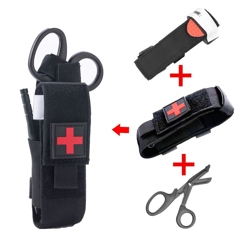 Kit tático Militar de Primeiros Socorros, Torniquete
