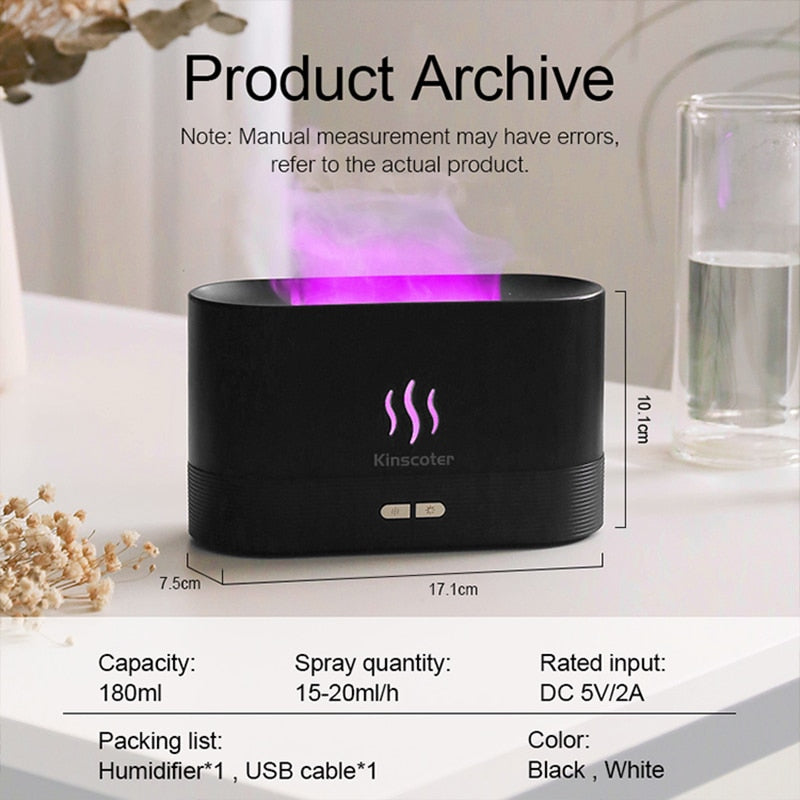 Difusor de Aroma Kinscoter Umidificador de Ar.