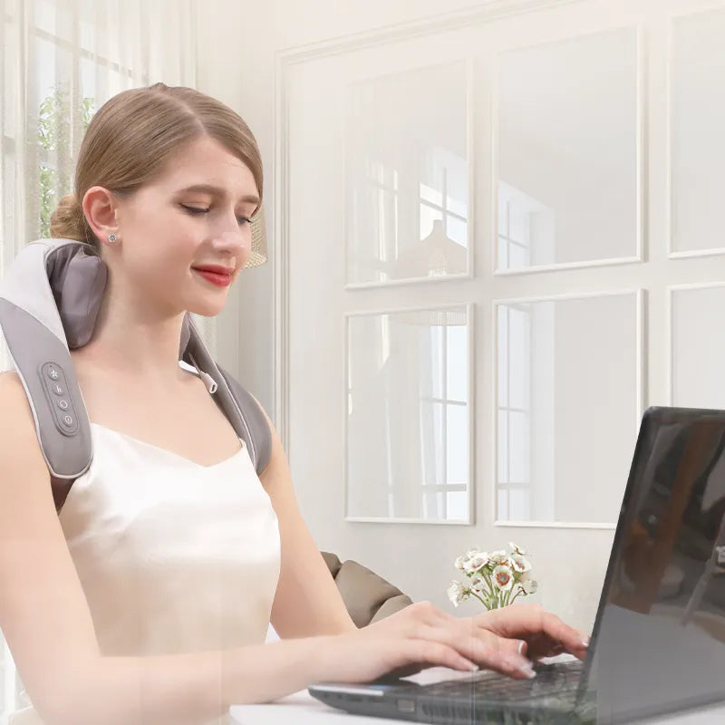 Massageador ComfortWave Ultra 5D - Relaxamento e Alívio de Dores