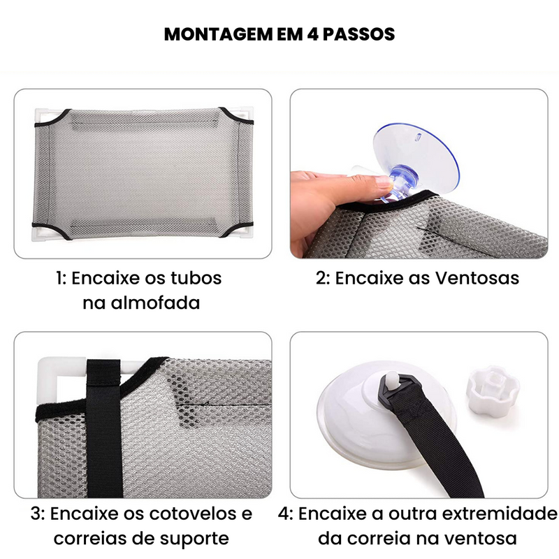 Caminha de Janela Suspensa para Gatos