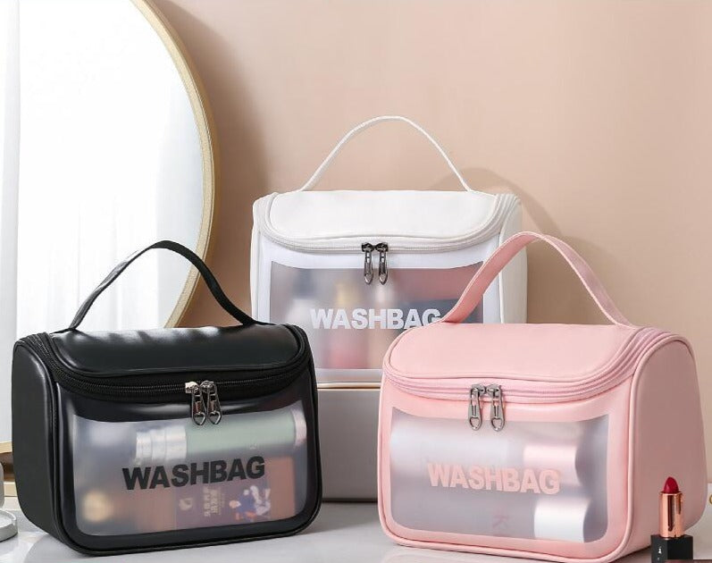 Bolsa Nécessaire Transparente Impermeável - Crizz™