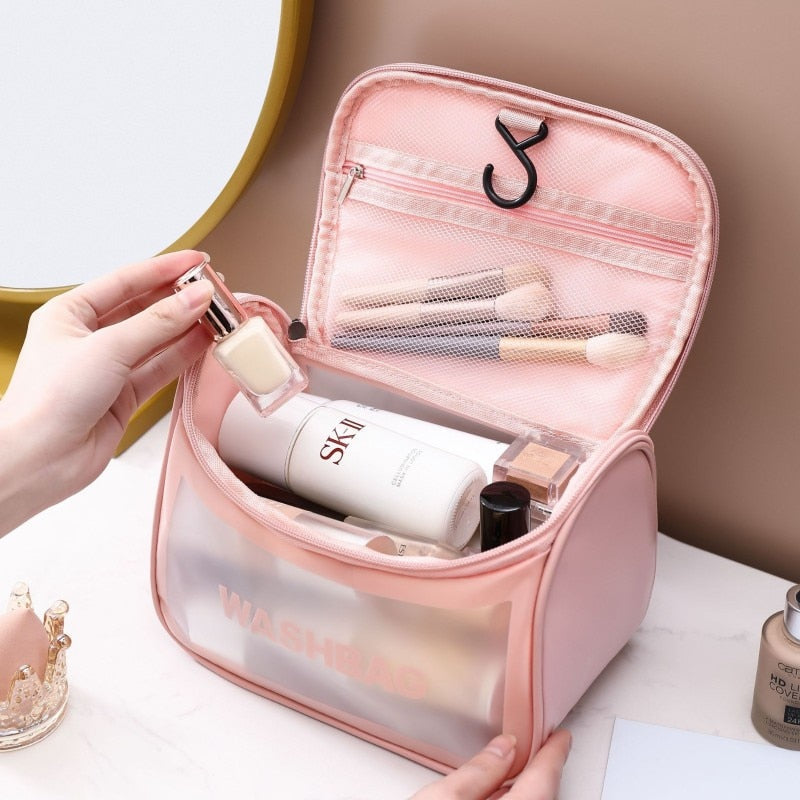 Bolsa Nécessaire Transparente Impermeável - Crizz™