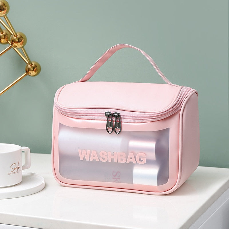 Bolsa Nécessaire Transparente Impermeável - Crizz™