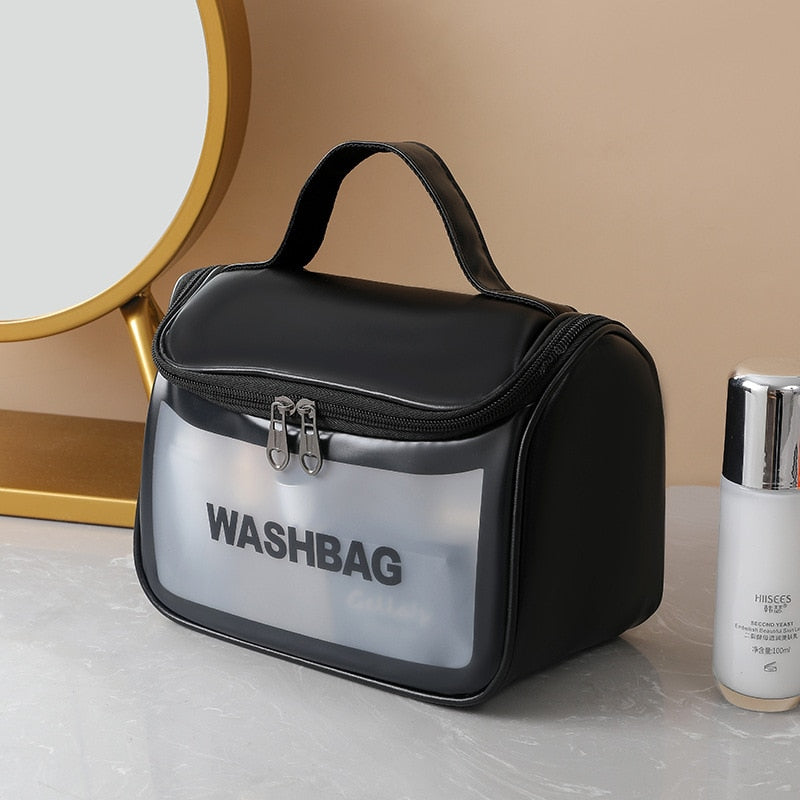 Bolsa Nécessaire Transparente Impermeável - Crizz™