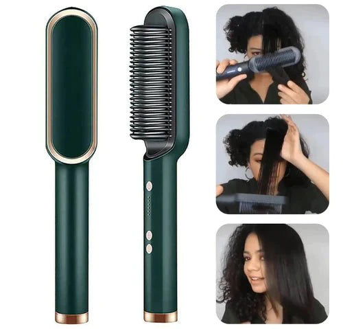 Escova Alisadora  4 em 1 - Crizz™ Inov & Tec Beauty Hair