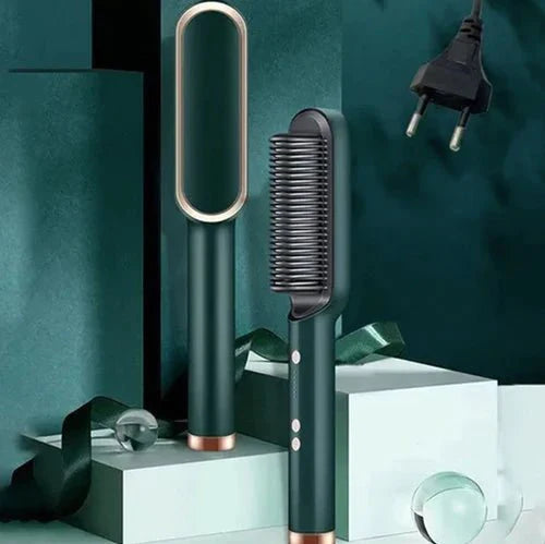 Escova Alisadora  4 em 1 - Crizz™ Inov & Tec Beauty Hair