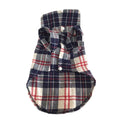 Camisa Xadrez Pet Estilo Britânico