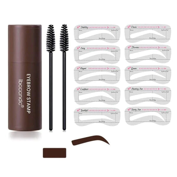EyeBrown Stamp - Crizz™ Sheglam Kit Completo Sobrancelhas Perfeitas + Brinde