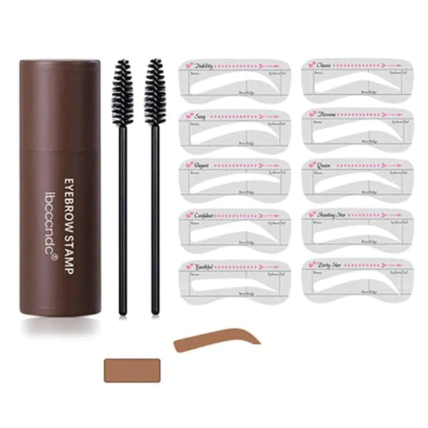 EyeBrown Stamp - Crizz™ Sheglam Kit Completo Sobrancelhas Perfeitas + Brinde