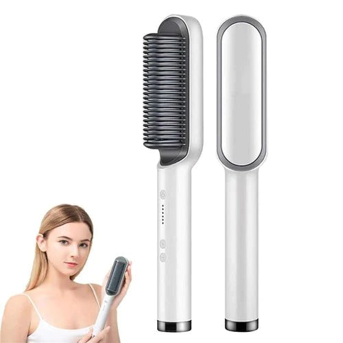 Escova Alisadora  4 em 1 - Crizz™ Inov & Tec Beauty Hair