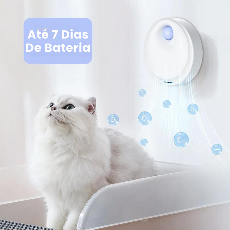 Purificador para Caixa de areia 4000mAh