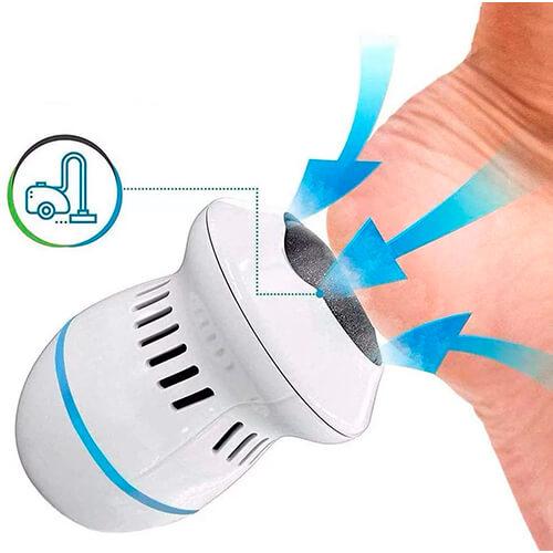 Lixador de Pés Elétrico Removedor de Calos e Rachaduras/LixaMax - Crizz™