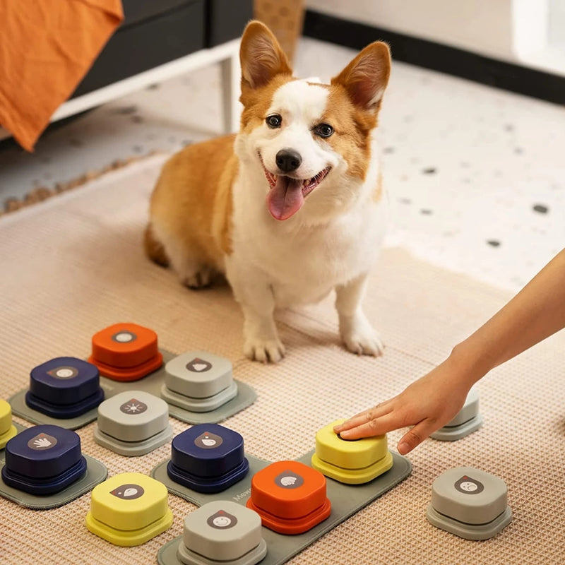 Botões de Comunicação e Treinamento para Pets