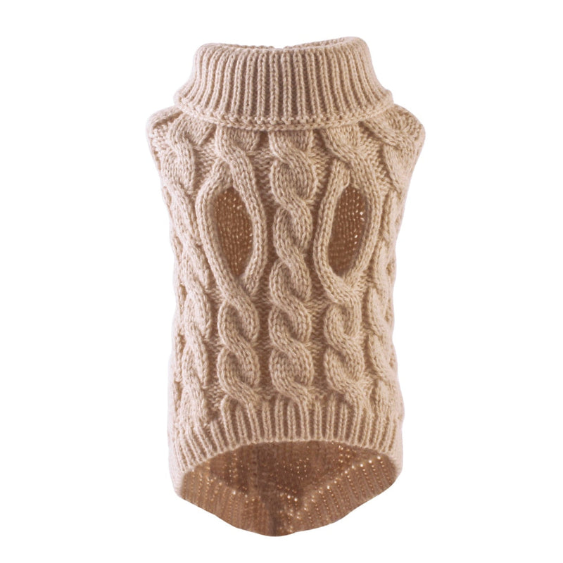 Suéter de Inverno Gola Alta para Pets