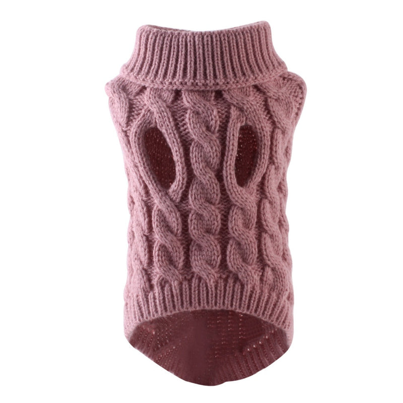 Suéter de Inverno Gola Alta para Pets