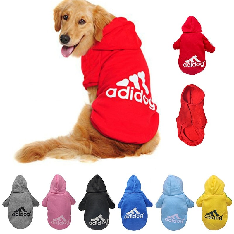 Agasalho AdiDog com Capuz para Cães