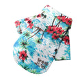 Camisa Estilo Praia Havaiana para Pets