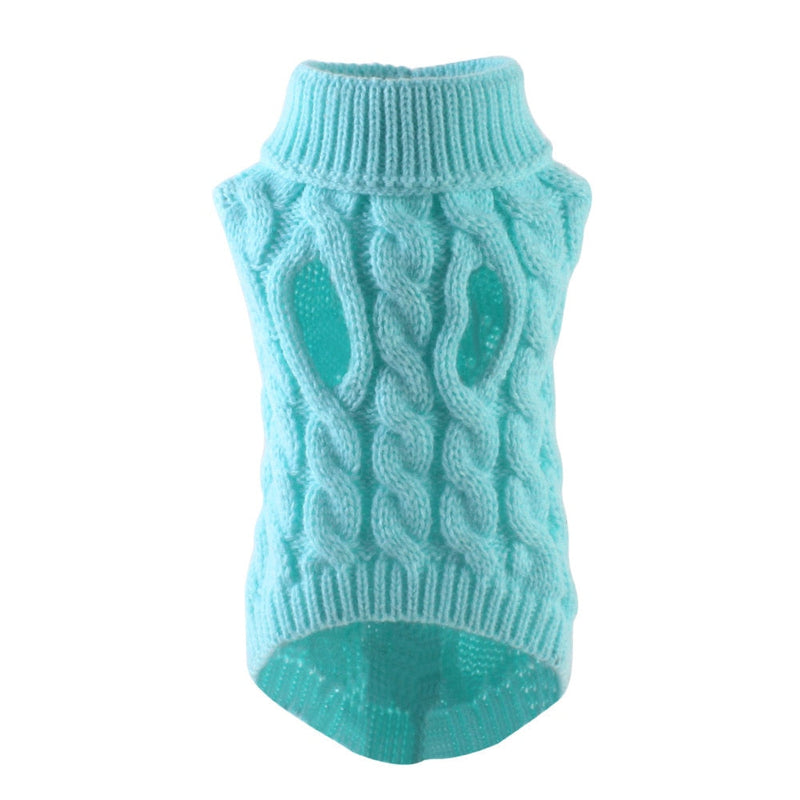 Suéter de Inverno Gola Alta para Pets