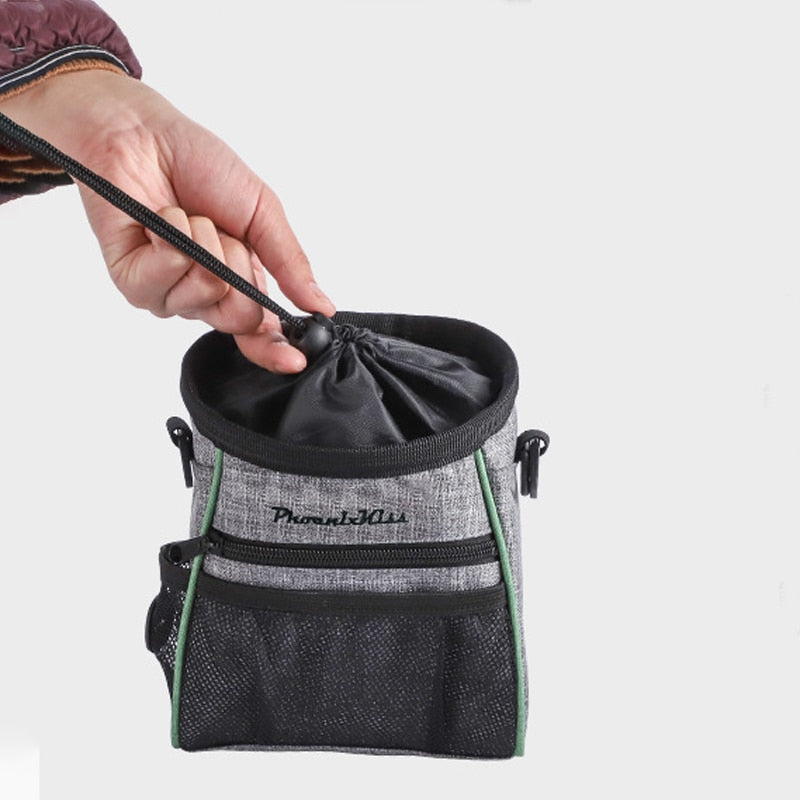 Bolsa Para Petiscos e Treinamento com Tigela Dobrável