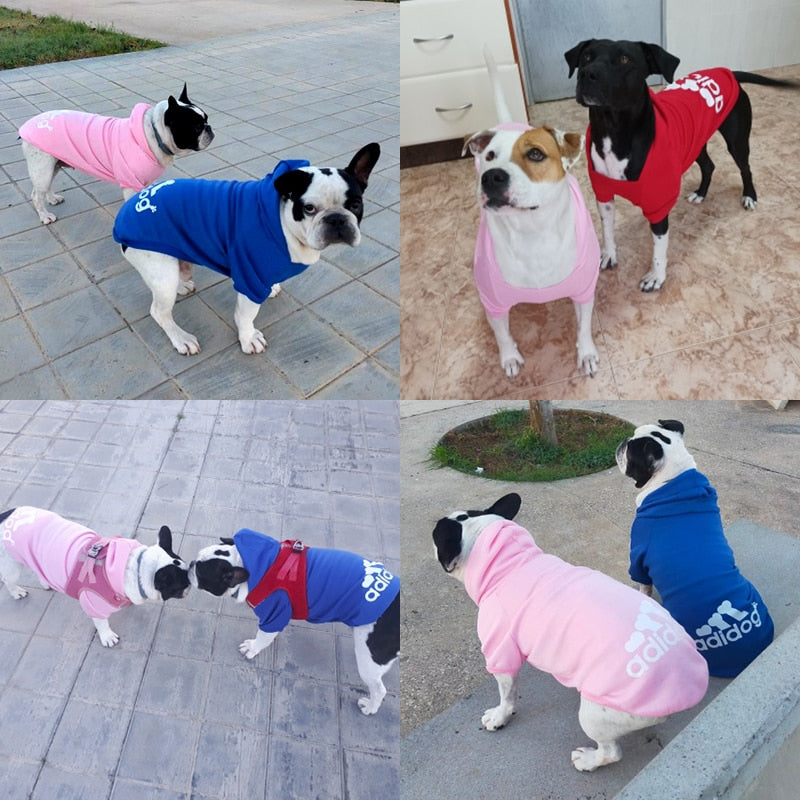Agasalho AdiDog com Capuz para Cães