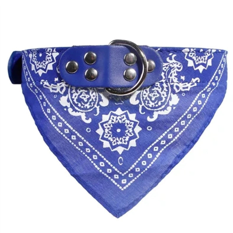 Coleira Estilo Bandana para Cães e Gatos