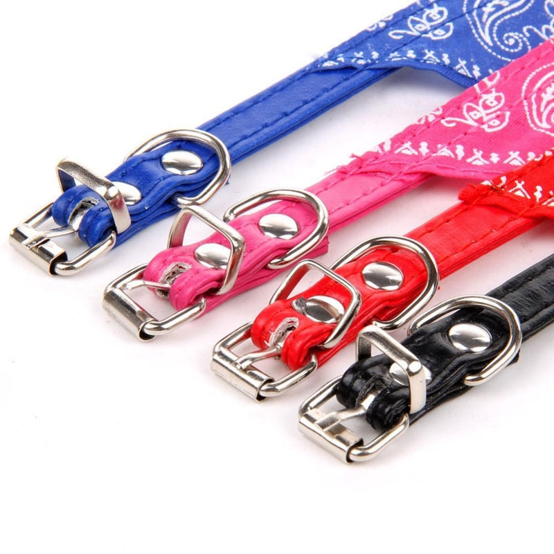 Coleira Estilo Bandana para Cães e Gatos