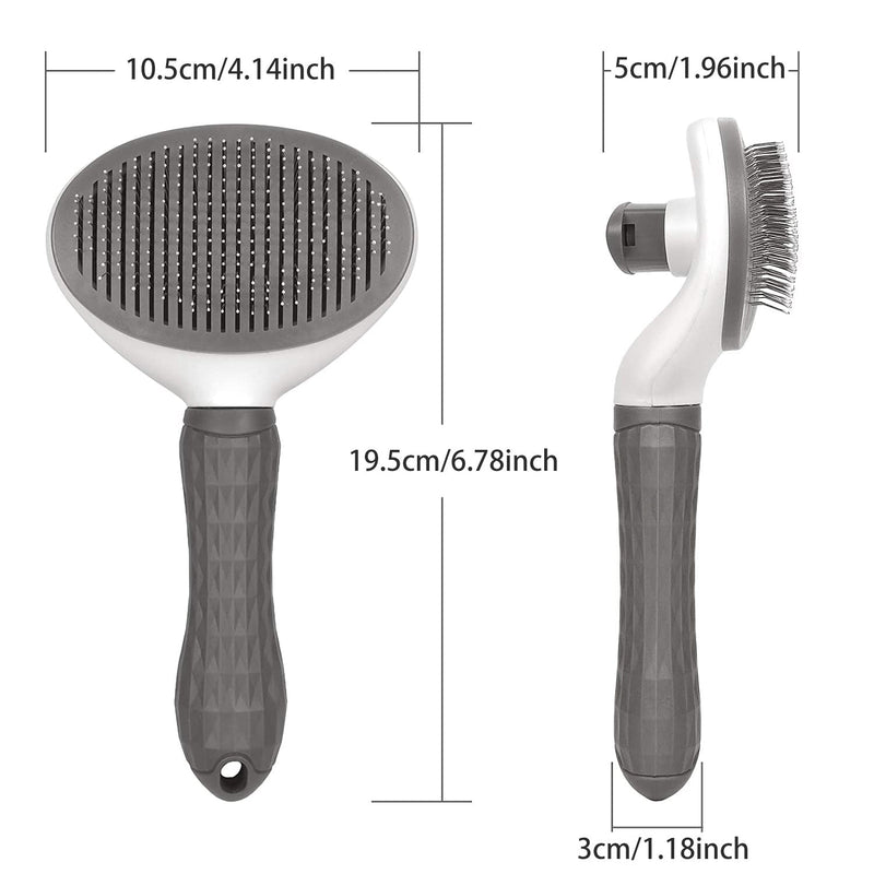 Escova Removedora de Pelos e Massageadora para Pets