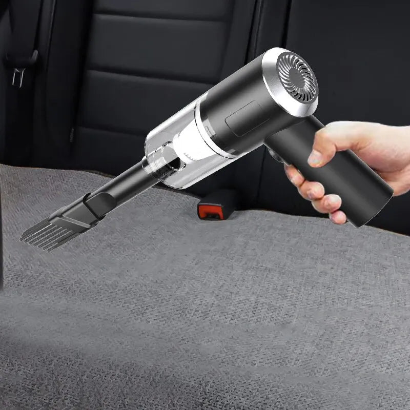 Mini Aspirador De Pó, Limpador De Carro, Totalmente Automático, Alta Potência, Limpeza Poderosa.