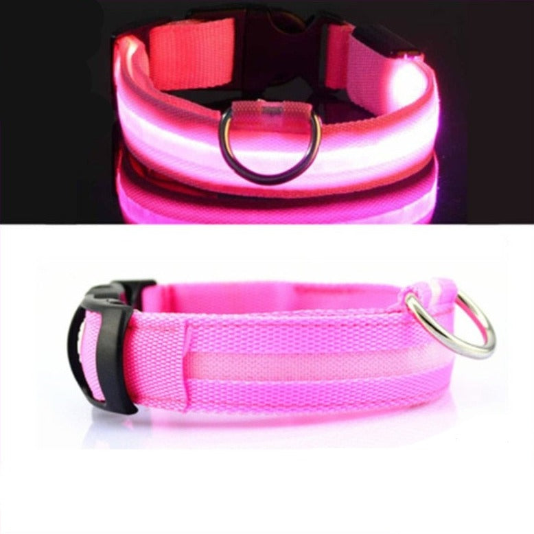 Coleira Para Cachorro Com Led
