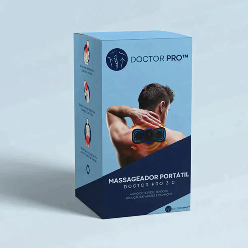 Massageador Portátil DoctorPro™ 3.0 -Para Dores e Inchaços. Aproveite nossas promoções comprei um e ganhe outro