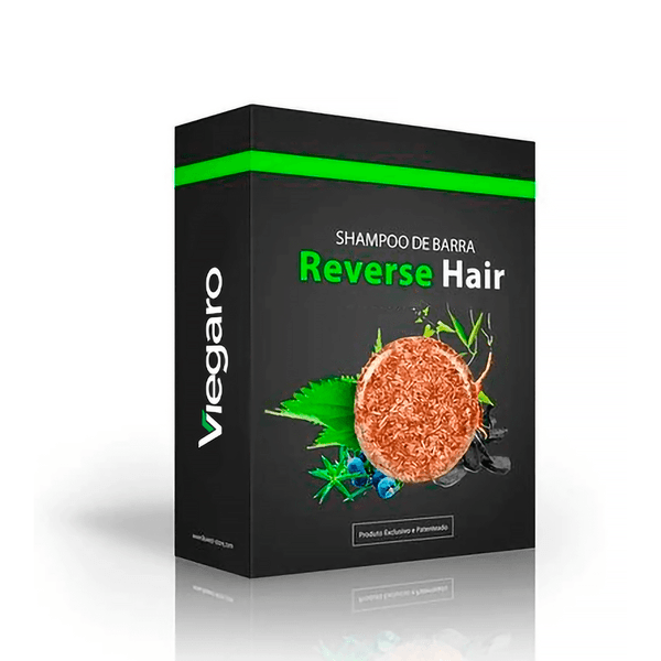 Crizz™ Reverse Hair - Shampoo de Barra Rejuvenescedor